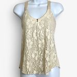 Xhilaration Lace Overlay Tank Top Photo 0