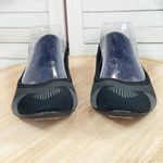 Skechers  Cleo Geometric Print Knit Ballet Flats Black Grey Size 9 Photo 1