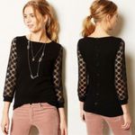 Anthropologie ✨ Sparrow Cream Dotlace Pullover✨ Photo 7