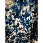 Lands' End  Womens 3X Blue Floral Short Sleeve Supima Cotton Knit Top Photo 1