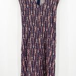 H by Halston Dress Size Extra Small Linen Blend Wrap Sash Tie Waist Sleeveless Photo 2