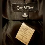 NWOT Faux leather Black Women's Blazer size S Photo 15