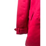 Pendleton  Wool Red Peacoat Toggle Coat New With Tags XXL Striped Interior Hooded Photo 6