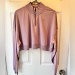 Gymshark Lavender Cropped Half Zip Pullover Women’s Medium Photo 1