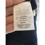 J.Crew  Sweater Sz Small Navy/White Stripe Cotton Crewneck Side Button Nautical Photo 4