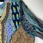 aseesa Women’s Boho Style Ethnic Patchwork Dress Rhinestone/Eyelet Embroidery M Multiple Size M Photo 7