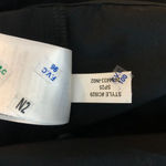 J.Crew  Hyacinth Dress In Cotton Poplin A Line Pockets Smocked Black M NWT Photo 5