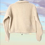 Good American High Pile Fleece Pullover Teddy Half Zip Jacket Coat Cozy Warm Photo 3