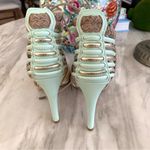 Dolce Vita Hexen Mint & Tan Lace Up Heels Size 7.5 Photo 4