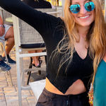 Princess Polly  Black Long Sleeve Top Photo 0