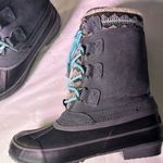 Khombu  Women's Winter Boots with Blue Laces Photo 9