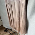 Adrianna Papell  Women's Size 14 Beige Embroidered Gown Short Sleeve Photo 4