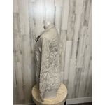 Old Navy  Beige Linen Blend Utility Jacket – Size Small Photo 2