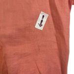 Counterparts Linen Blazer Coral Pink Button Front Career Jacket Size 8* Photo 13