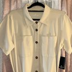 Andrew Marc NWT  Size XL Beige Belted Romper Photo 1