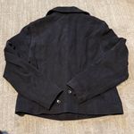 Quince  suede black jacket sz L Photo 5