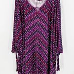 NWT Avenue Purple Chevron Cut Photo 2
