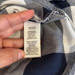 Beach Lunch Lounge Womens XL One Shoulder Ruffle‎ Plaid Casual Preppy Chic Photo 3