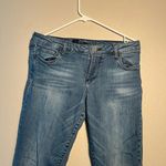 Kut From The Kloth  Blue Catherine Boyfriend Jeans SZ 8 Y2K Straight Leg Cropped Photo 2
