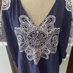 Nanette Lepore Embroidered Caftan Swim Coverup Photo 4
