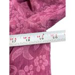 VTG 90s Y2K Denim & Co Women’s S Pink Corduroy Damask Floral Textured Blazer Photo 9