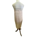 Channa Champagne Lace Fully Lined Pleated Midi/Maxi Skirt NWOT Pink Size undefined Photo 14