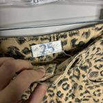 Free People Leopard Print High Rise Dogtown Shorts Sz 25 Photo 4