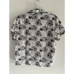 Crafted by Mahogany Pajama Set Womens Large Bike Print Shorts Novelty Lounge White Photo 1