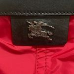 Burberry . Red Nylon Tote Bag Photo 1