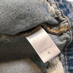 Mustard Seed  distressed Jean jacket size S - Dance Republic on back Photo 5