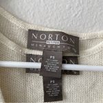 Norton Mcnaughton Cream Knit tank top Cardigan Sweater 2pcs set Photo 1