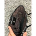 Brighton Women's Black Leather Bucket Handbag Croc-Embossed Charms Photo 4