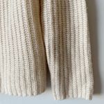 White House | Black Market Cream Cowl neck Wool Blend Sweater SZ S Photo 4