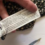 Hollister off the shoulder smock black floral boho peasant blouse, size large Photo 6