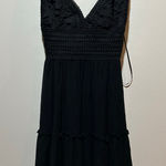 Love Tree  black dress size S cut out back goth fairy whimsygoth romantic Photo 0