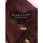 Robbie Bee Vintage V Neck Floral Midi Dress sz 6 Y2K cottagecore Photo 10