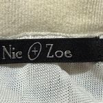 Nic+Zoe Heavy Wavy Striped Double Layered Maxi Skirt Linen Cotton XS Photo 14