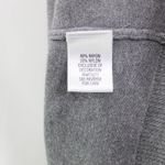 Croft & Barrow  Gray Floral Embroidered Knit Sweater Cardigan New With Tags Photo 6