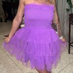 Strut & Bolt Purple Mini Dress Photo 1
