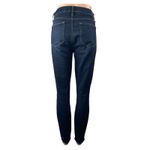 Paige  Women's Blue Dark Wash High waisted Slim Fit Skinny Denim Jeans Pants 30 Photo 2