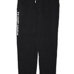 Under Armour Womens Black Cotton Fleece Pull On Elastic Sweatpants Pants Size XS Photo 0