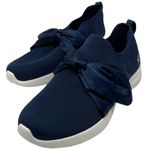 Skechers Women’s Navy Blue Bobs Squad 2 Bow Beauty Sneakers Size Women's 9 Photo 3