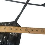 Rockin Town Y2k 2000s Size Small Sequin Whymsical Feather Mini Going Out Dress Green Photo 6