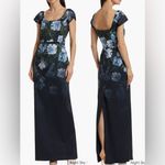 Sachin + Babi NWOT Grace Sequined Floral Column Gown Sz 8 Photo 2