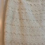 White House | Black Market  Lace Knee Length Skirt Photo 4