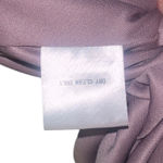 Birdy Grey  Crepe Dark Mauve Maxi Bridesmaid Dress Side Slit Cowl Neck Photo 10