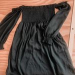 Urban Outfitters Off The Shoulder Black Dress Photo 0