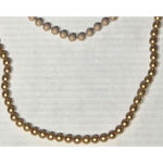 Vintage Pearl Necklaces and Earrings Set Costume Jewelry White Photo 2