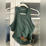 Outdoor Voices  slashback crop top (hunter) size‎ Small Photo 2