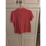 Jones New York Sport Coral Pink Short Sleeve Collared Polo Shirt Size L Size L Photo 3